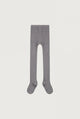 Ribbed Tights | Grey Melange