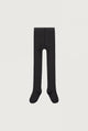 Gerippte Strumpfhose | Nearly Black