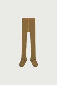 Ribbed Tights | Peanut