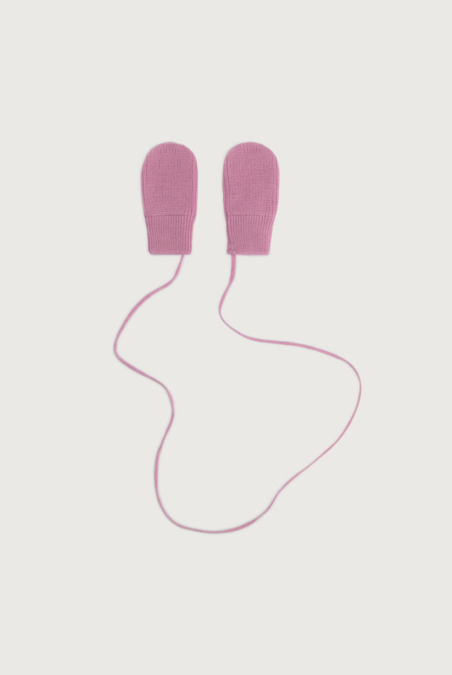 Baby knitted Mittens | Bubblegum