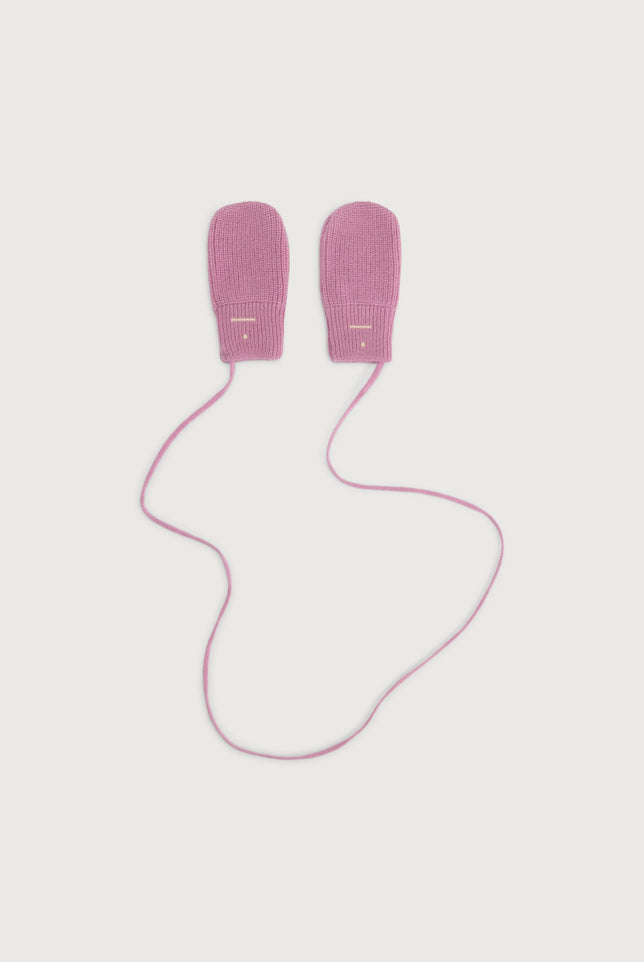 Baby knitted Mittens | Bubblegum