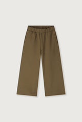 Straight Pants With Slit | Woody