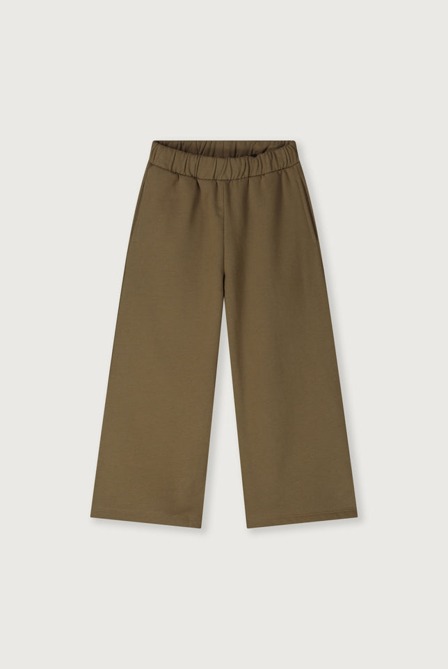 Straight Pants With Slit | Woody