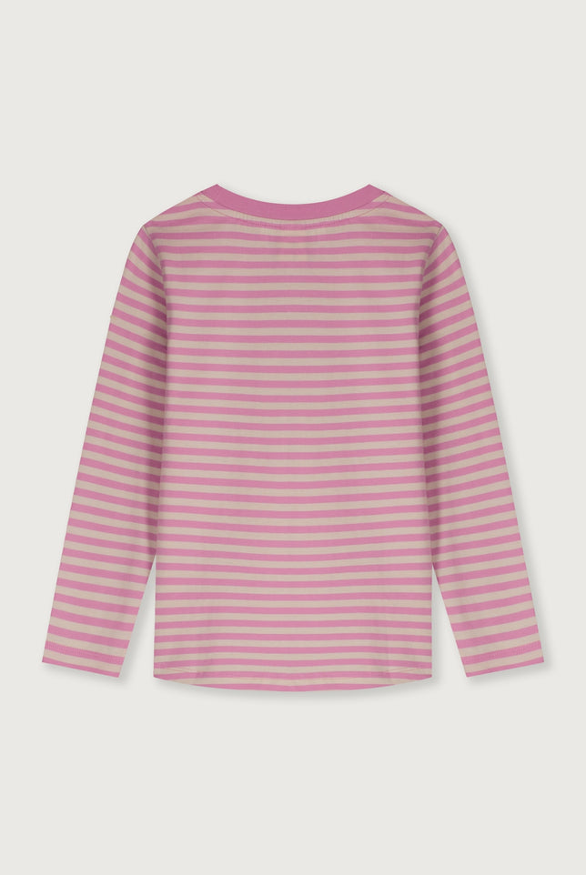 L/S Tee | Bubblegum - Cream