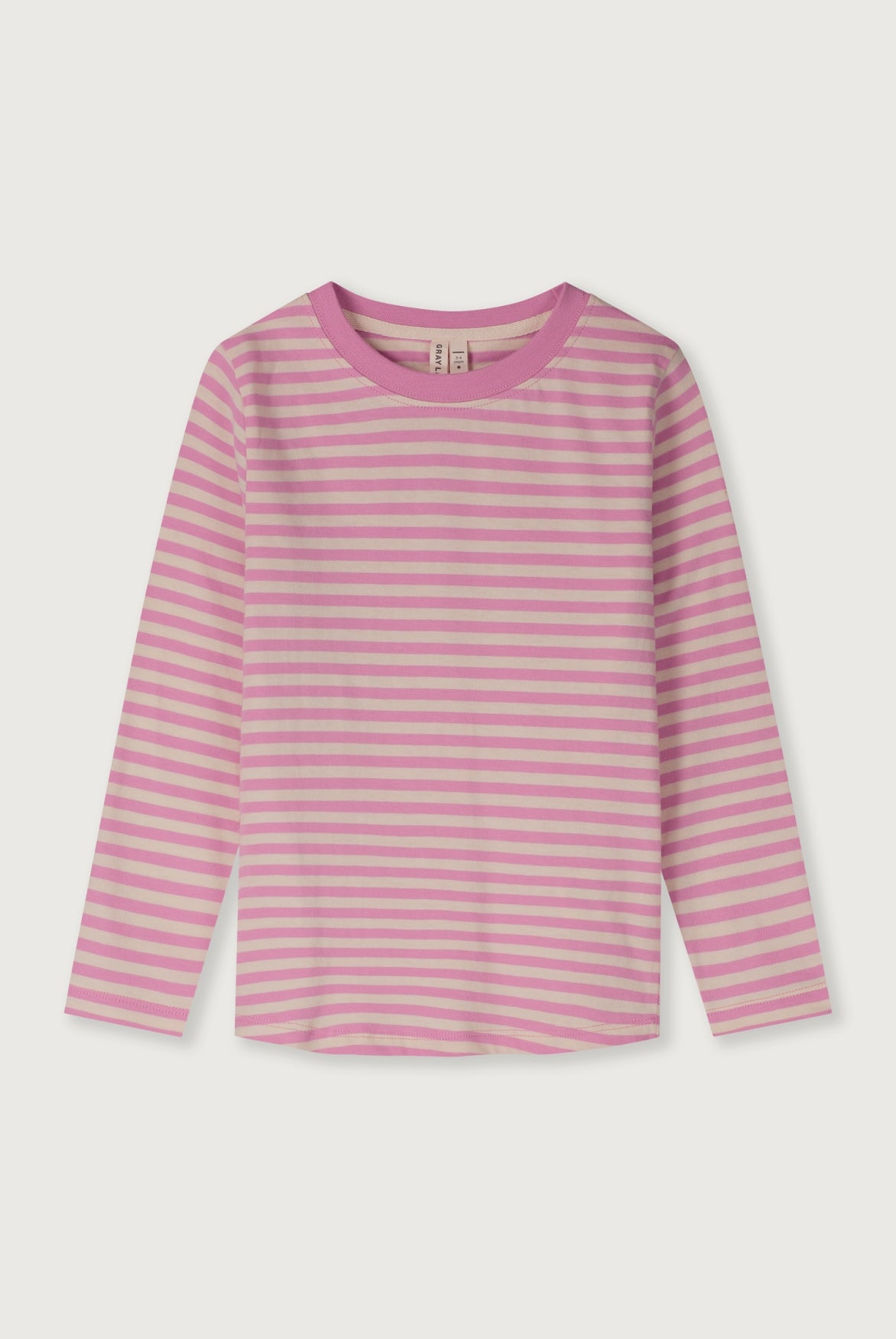 L/S Tee | Bubblegum - Cream