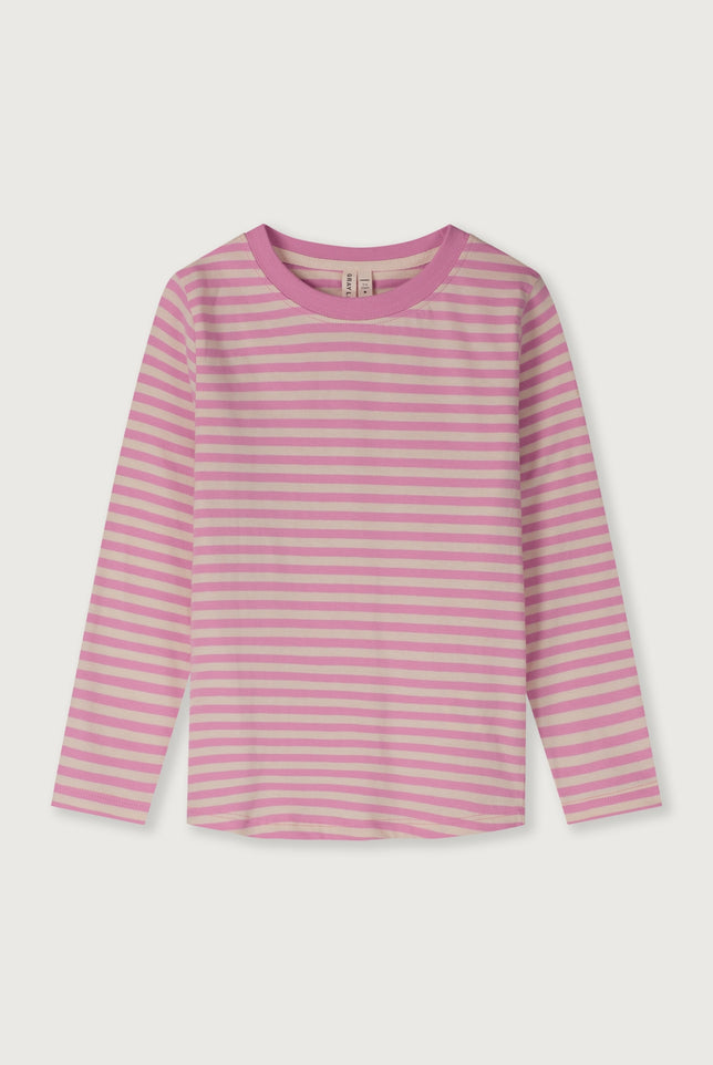 L/S Tee | Bubblegum - Cream