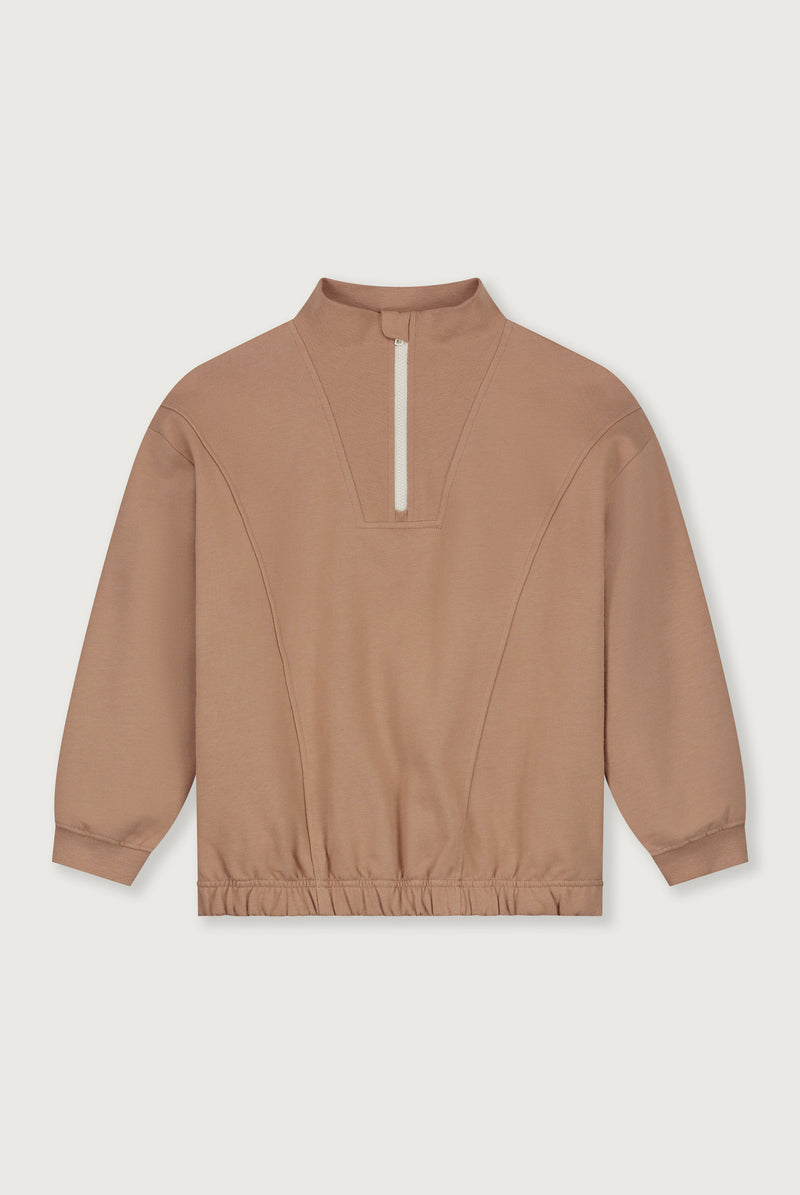 Half-zip Jumper | Biscuit