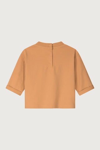 Baby L/S Pocket T-shirt | Melon
