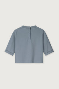 Baby L/S Pocket Tee | Stone Gray
