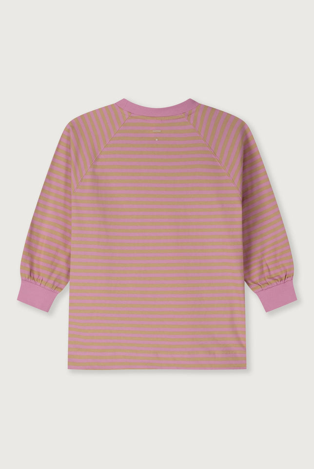 Oversized L/S Tee | Bubblegum - Cookie