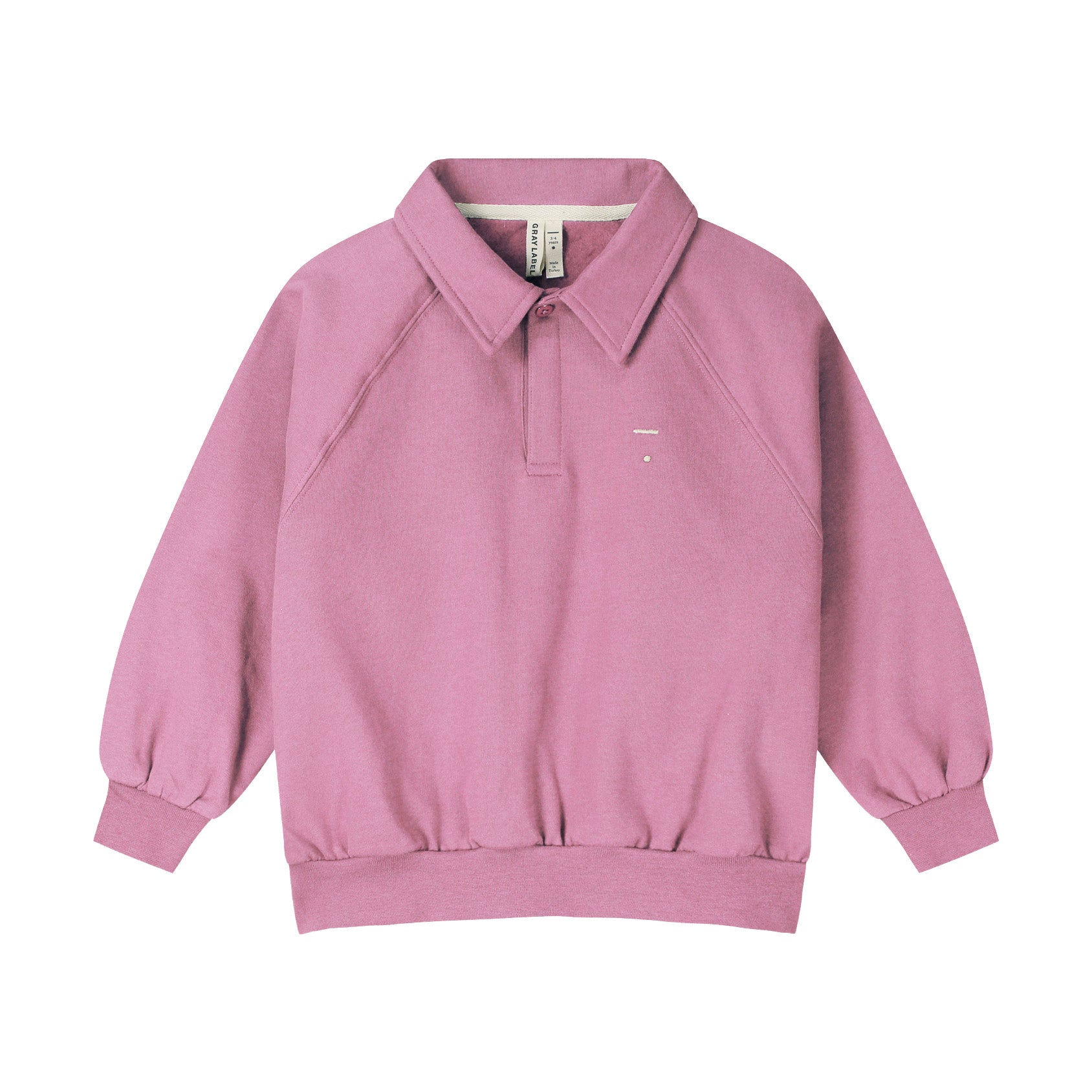Polo Sweatshirt | Bubblegum