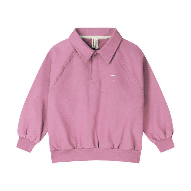 Polo Sweatshirt | Bubblegum