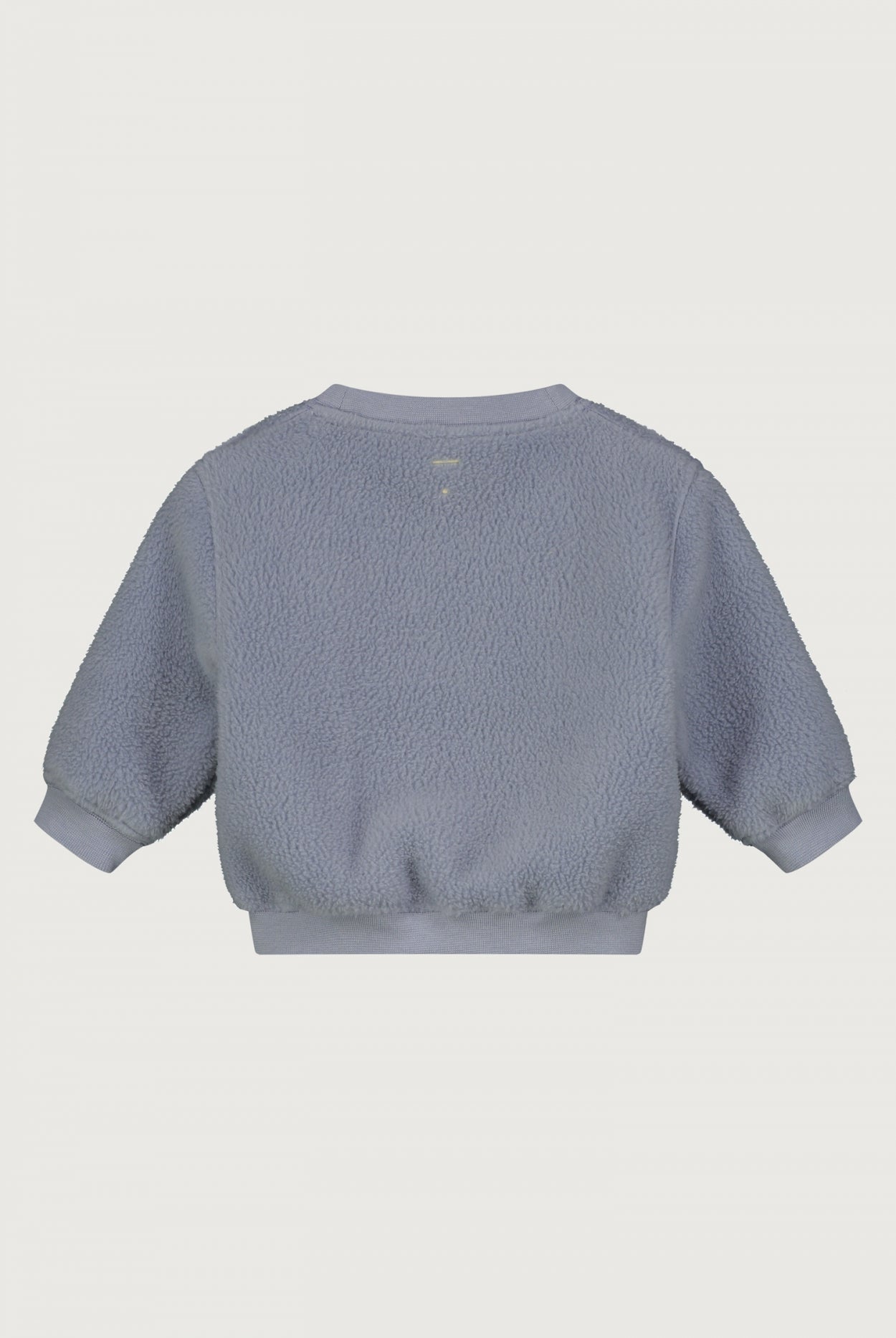 Baby Teddy Dropped Shoulder Sweater Stone Grey