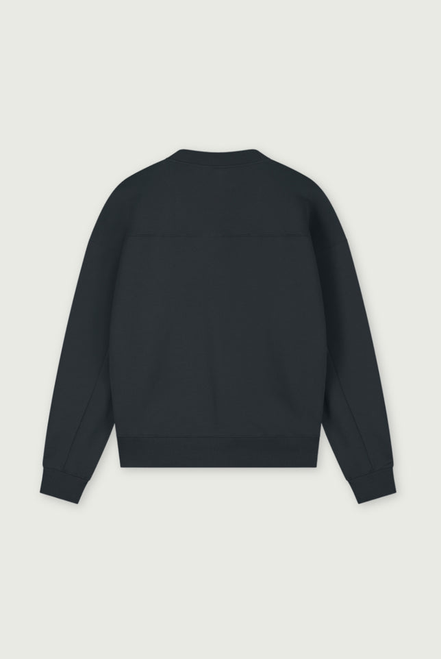 Adult Crewneck Sweater | Pirate Black