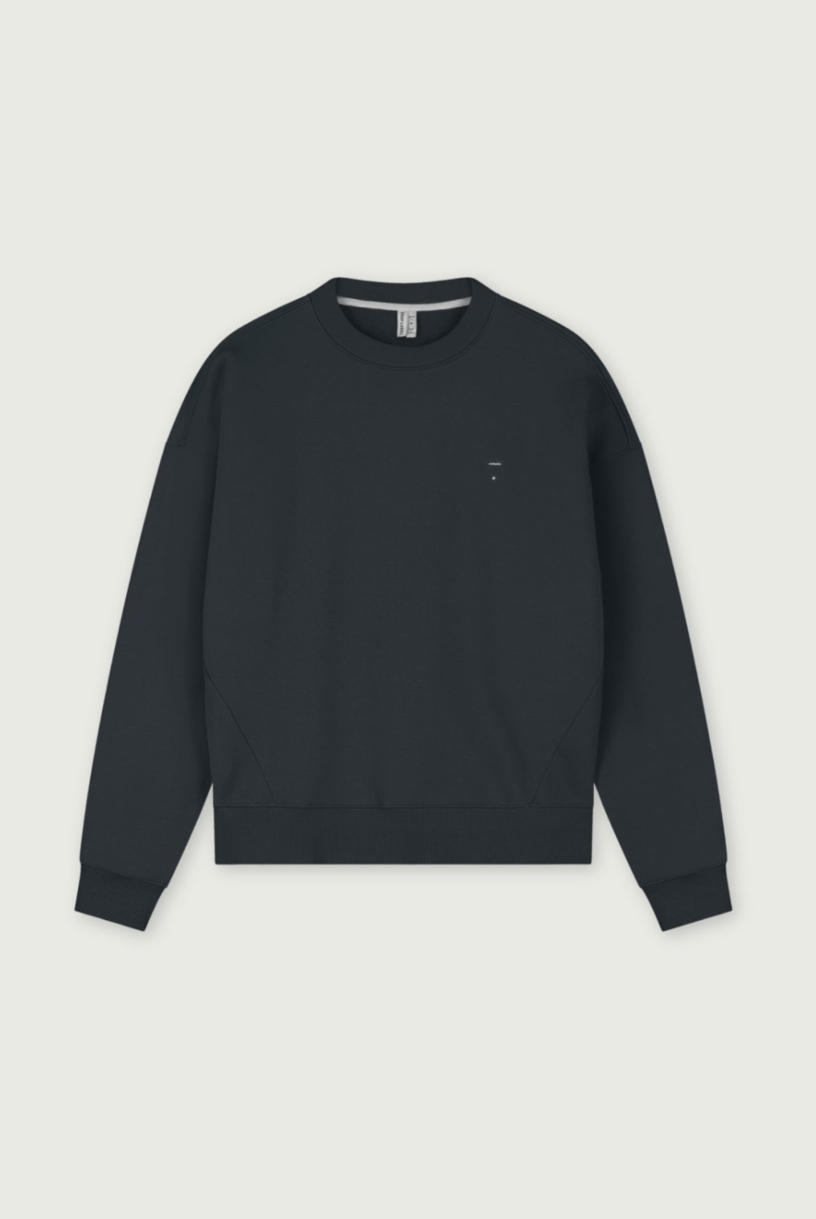 (Women) Dropped Shoulder Sweater | Pirate Black