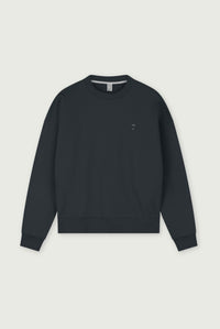 (Women) Dropped Shoulder Sweater | Pirate Black