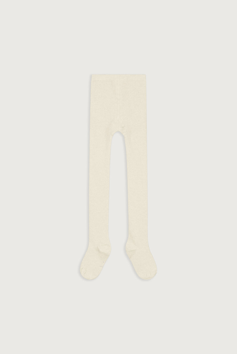 Ribbed Tights | Cream