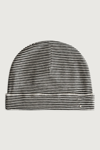 Baby Beanie | Pirate Black - Cream