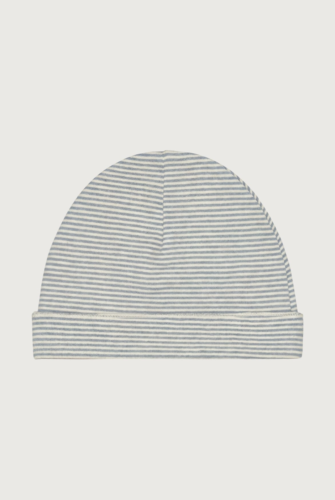 Baby Beanie | Stone Gray - Cream