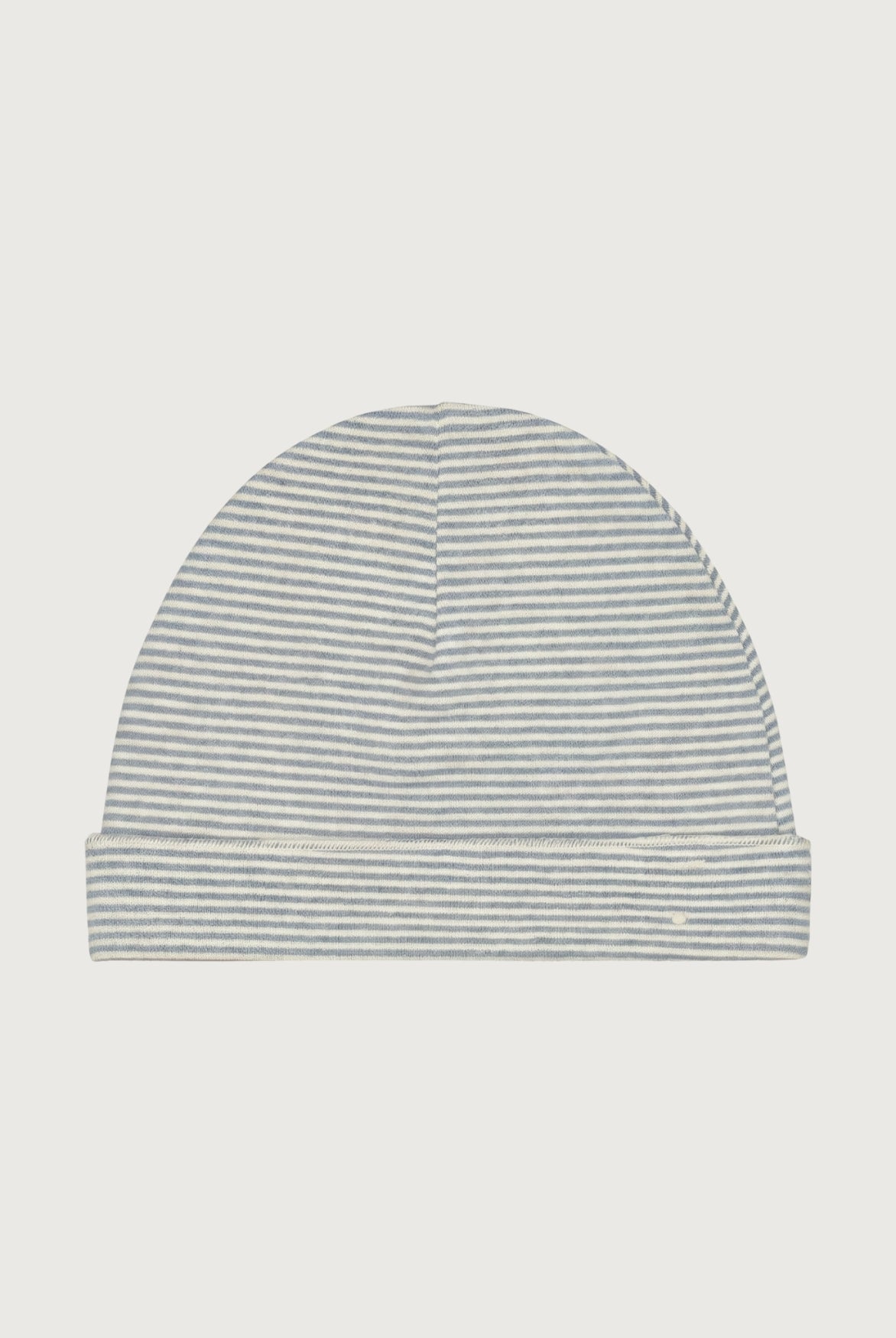 Baby Beanie | Stone Gray - Cream