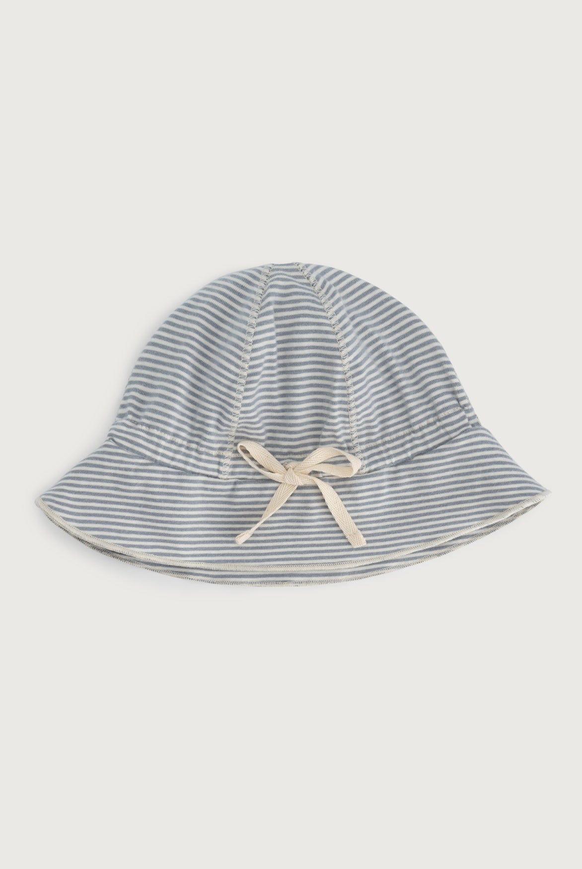 Baby Sun Hat | Stone Gray - Cream