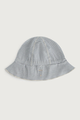Baby Sun Hat | Stone Gray - Cream