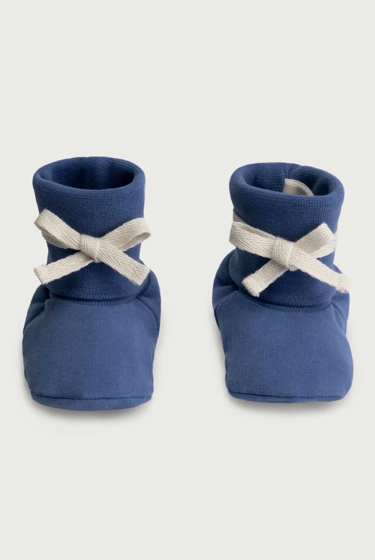 Baby Ribbed Booties | Blue Moon