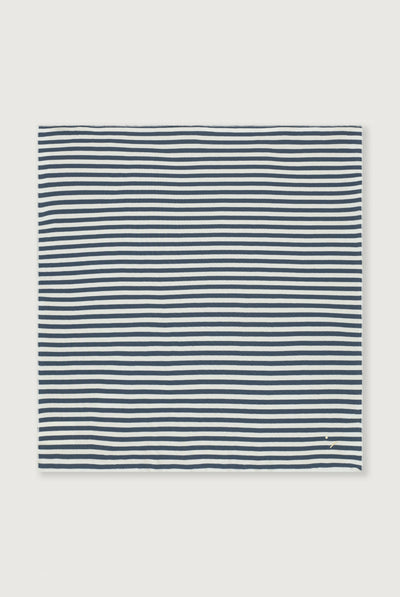 Multi Swaddle - Scarf | Blue Gray - Cream