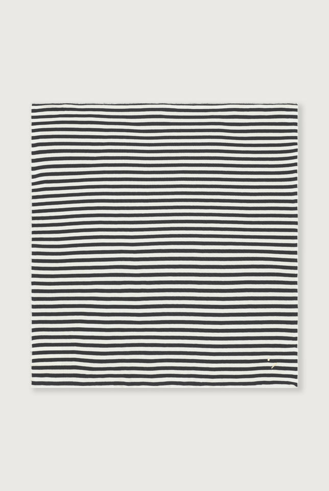 Multi Swaddle - Scarf | Pirate Black - Cream