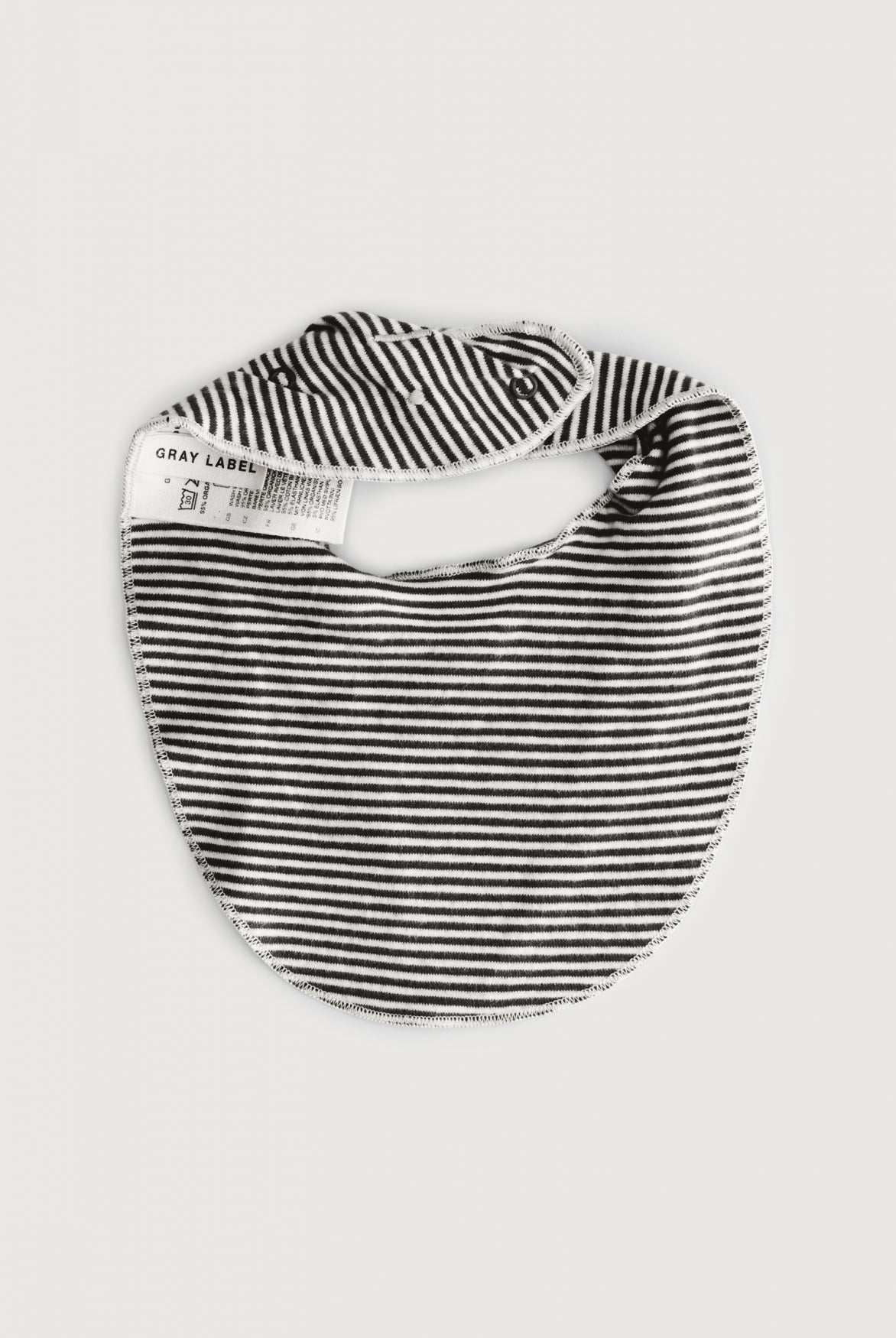 Baby Bib | Pirate Black - Cream
