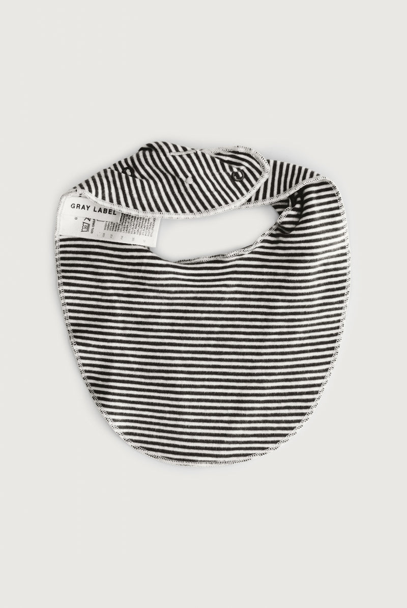 Baby Bib | Pirate Black - Cream