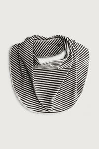 Baby Bib | Pirate Black - Cream