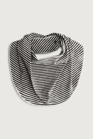 Baby Bib | Pirate Black - Cream