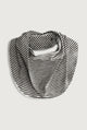 Baby Bib | Pirate Black - Cream