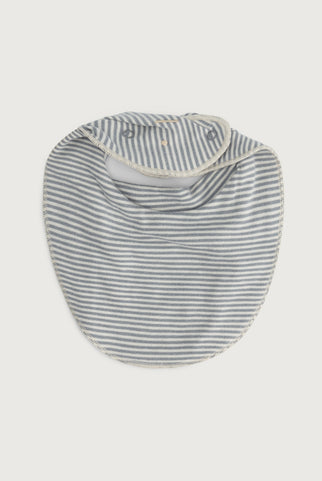 Baby Bib | Stone Gray - Cream