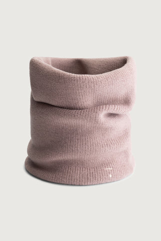 Knitted Endless Scarf | Berry