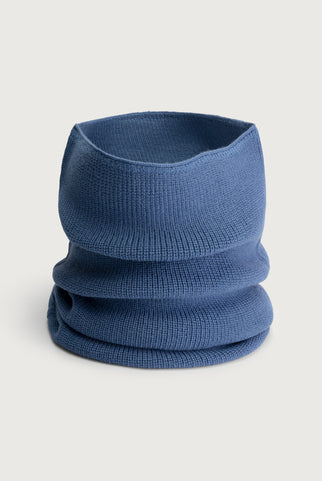 Knitted Endless Scarf | Blue Moon