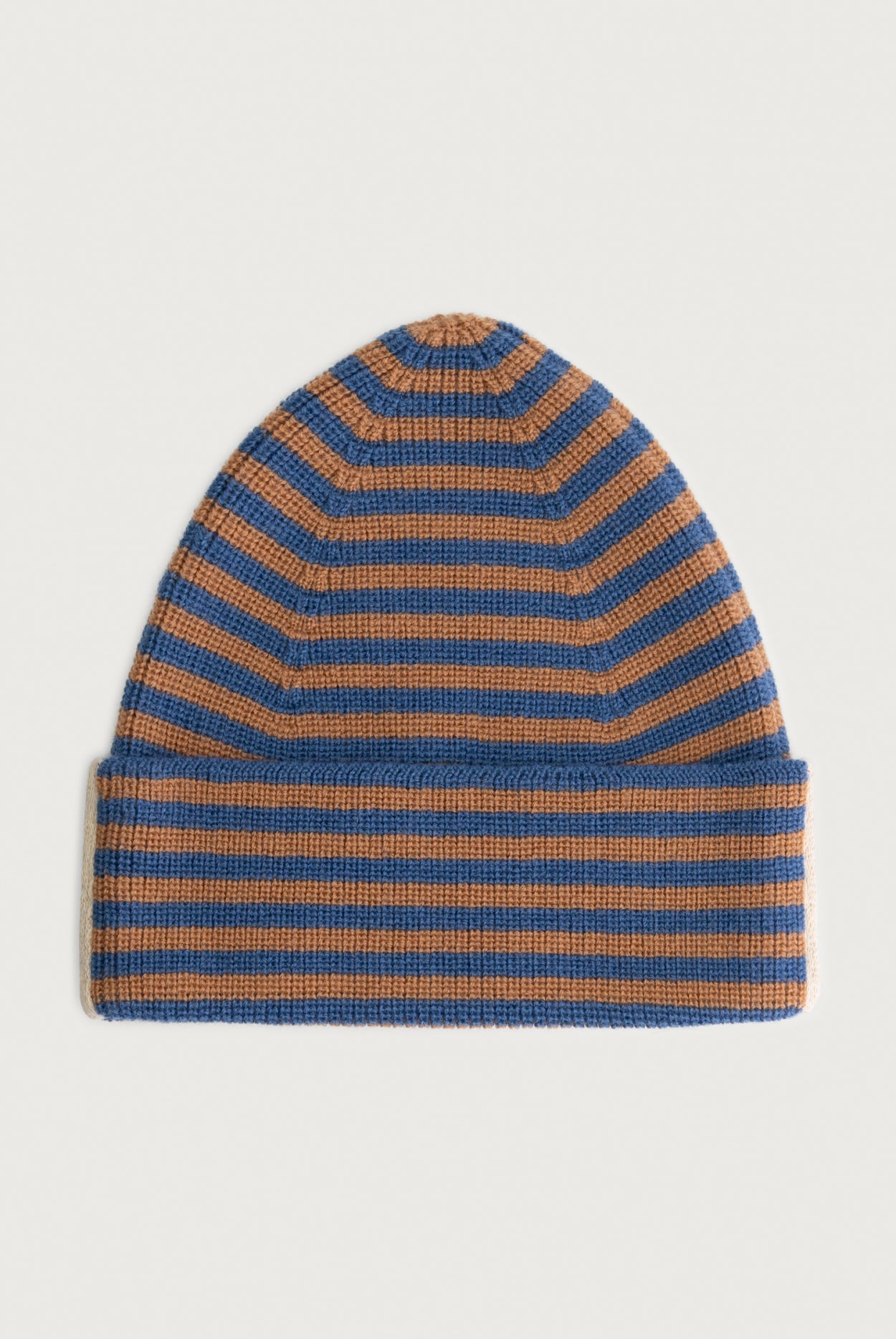 Knitted Beanie | Blue Moon - Biscuit