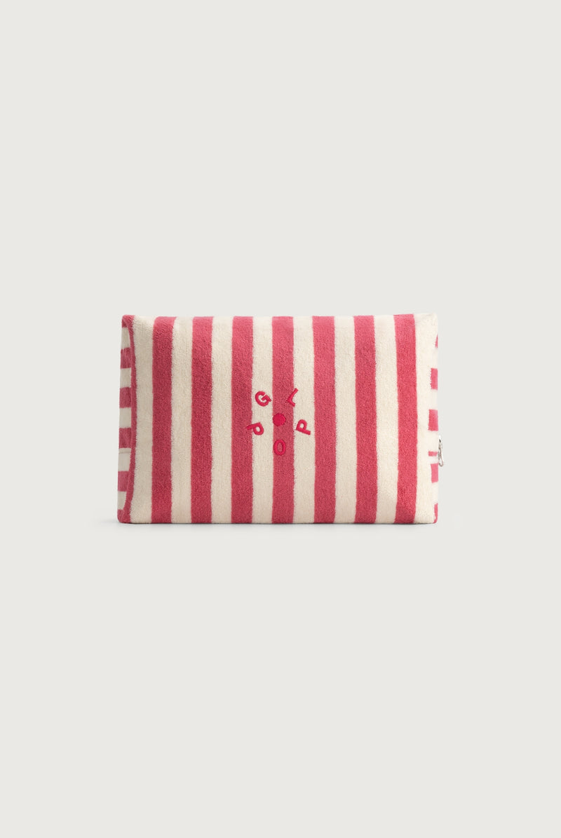 Pop Terry Pouch | Cherry - Cream