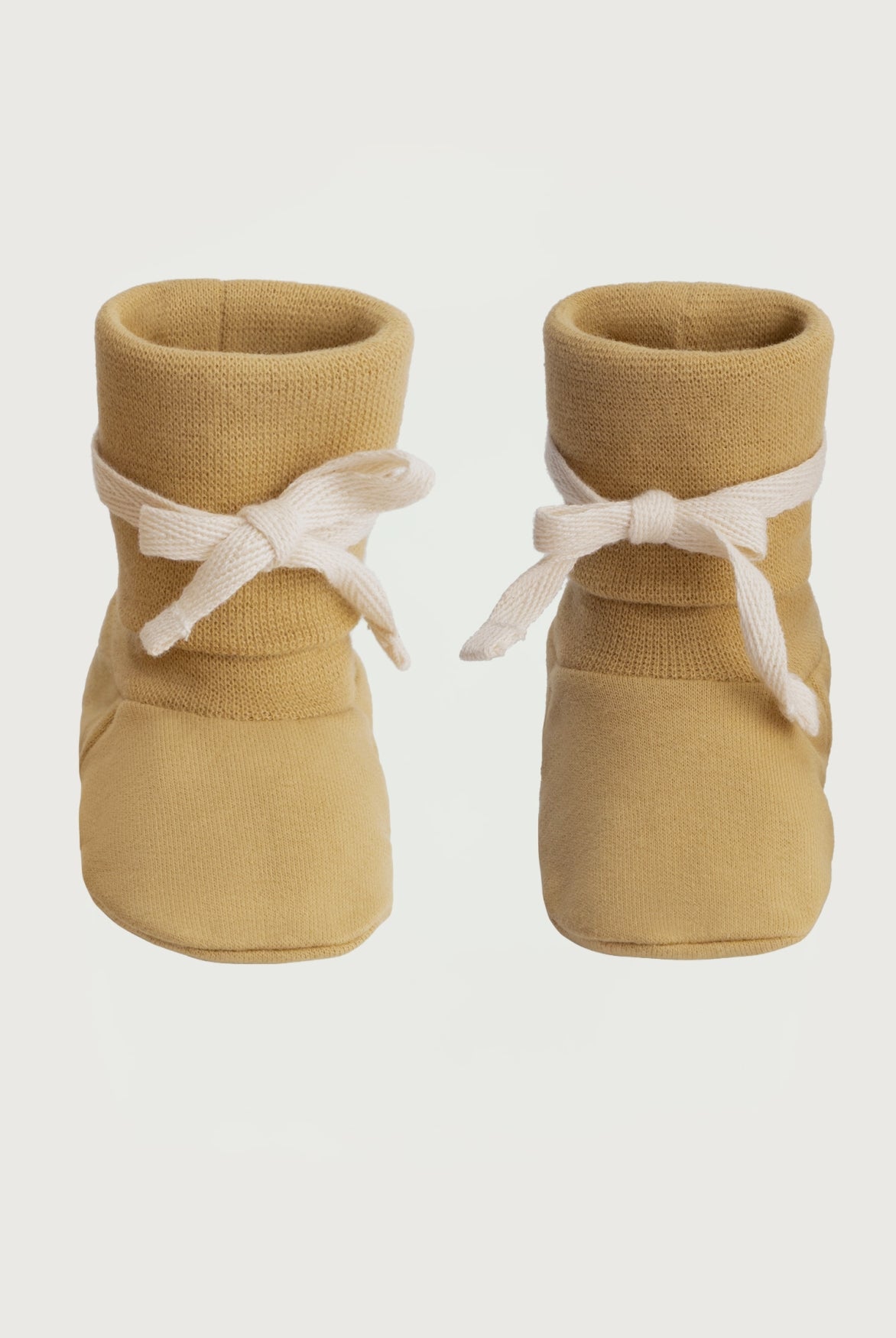 Baby Ribbed Booties | Cookie