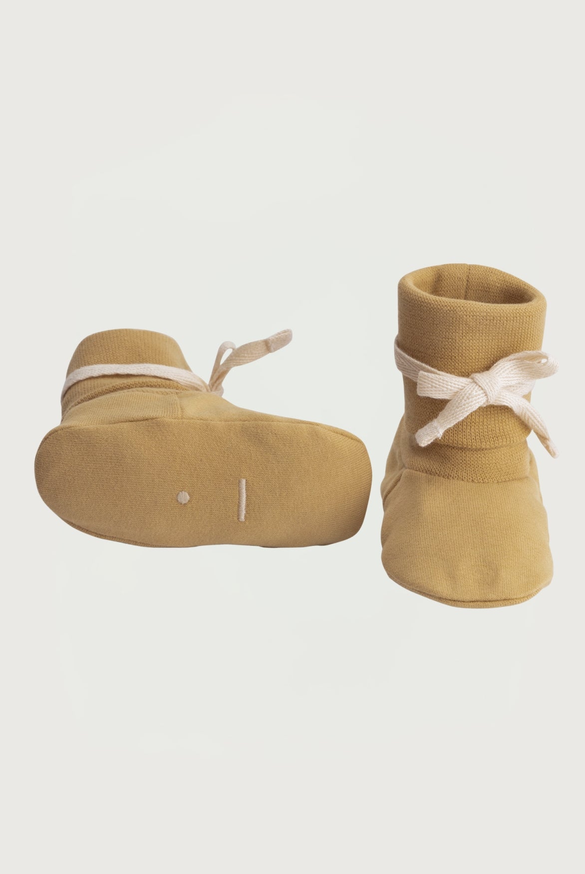 Baby Ribbed Booties | Cookie