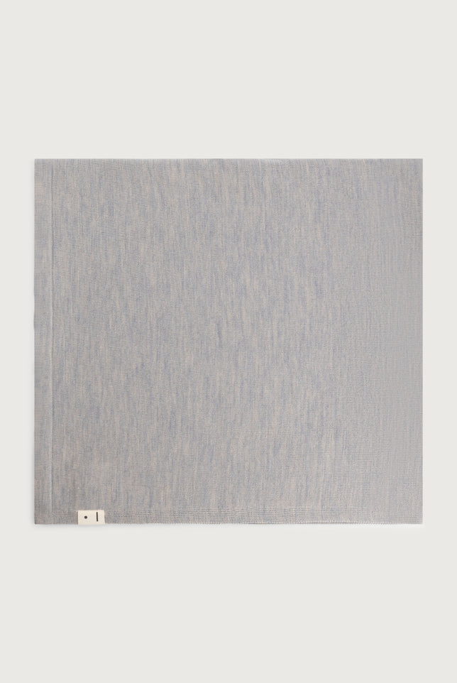Baby Knitted Blanket | Gray Melange
