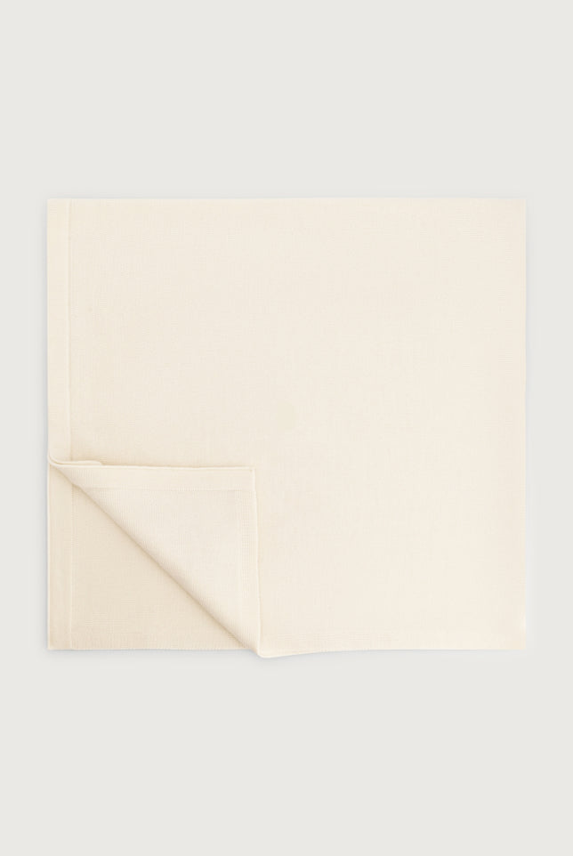 Baby Knitted Blanket | Cream