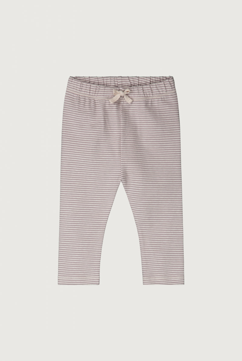 Baby Leggings | Berry - Cream