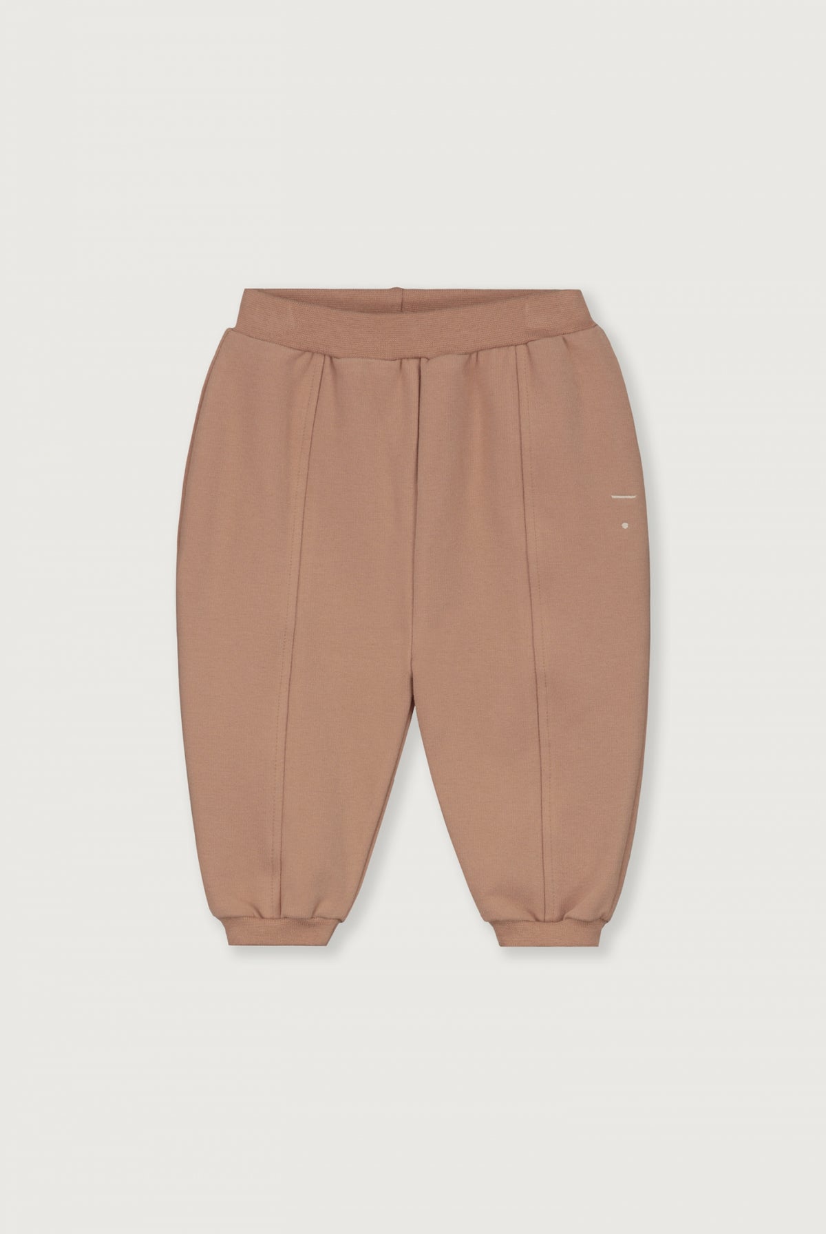 Baby Pant with Pintucks GOTS | Biscuit