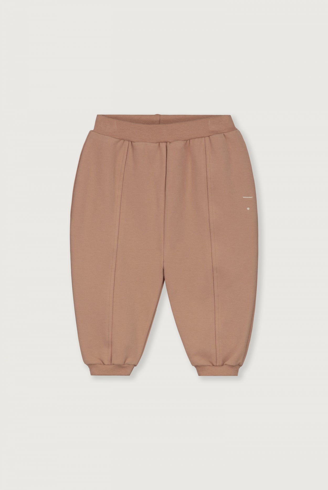 Baby Pant with Pintucks GOTS | Biscuit