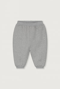 Baby Pant with Pintucks GOTS | Grey Melange