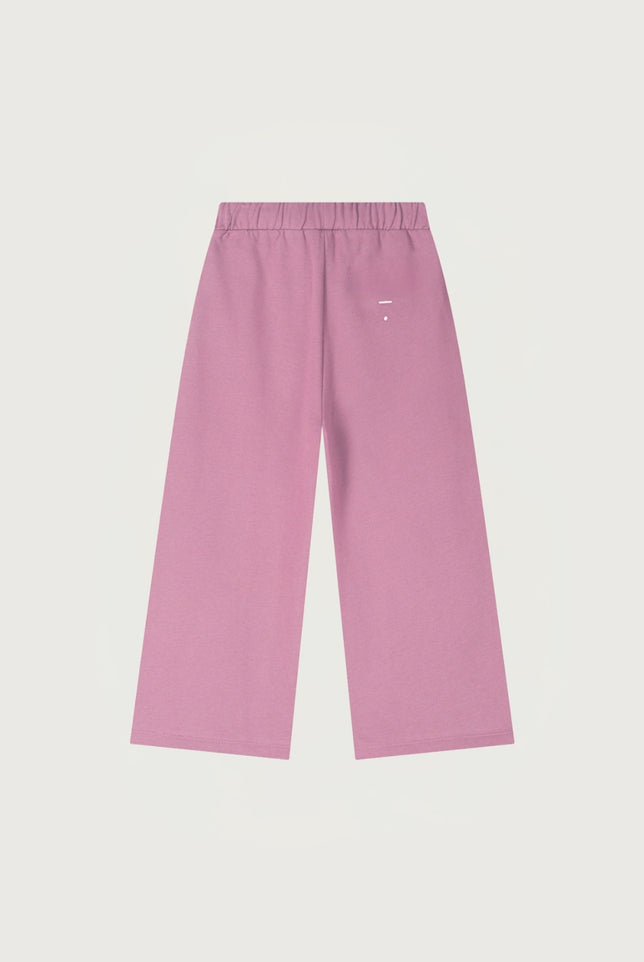 Straight Pants With Slit | Bubblegum