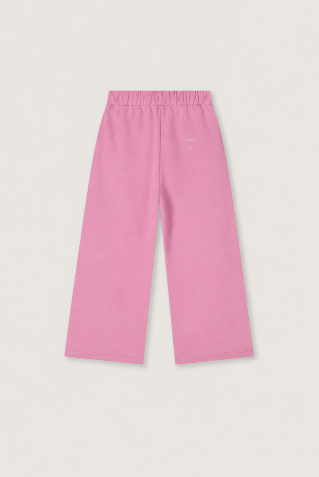 Straight Pants With Slit | Bubblegum