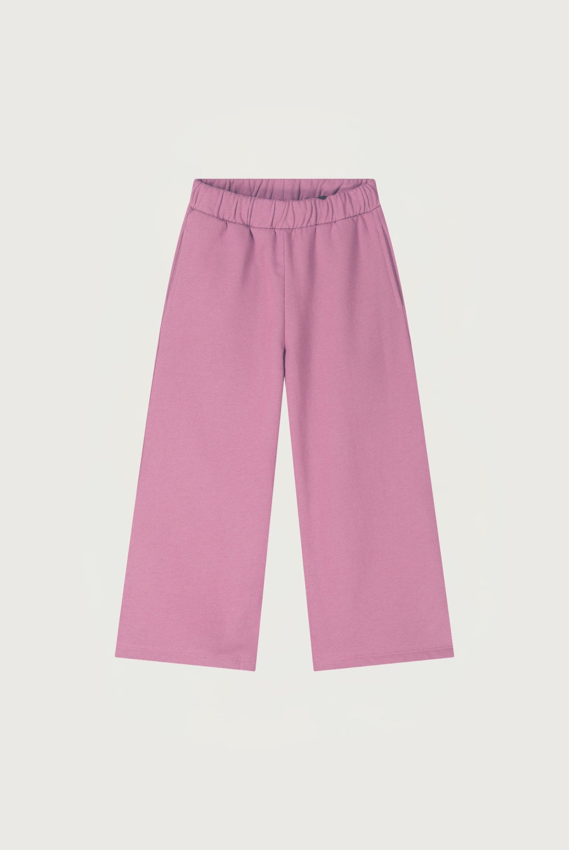 Straight Pants With Slit | Bubblegum